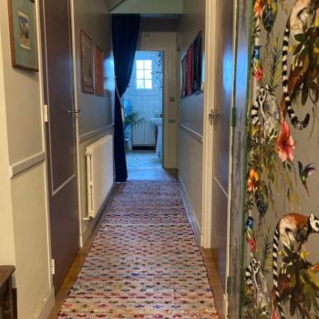 Le couloir d'entrée de chez Ursula et Peter