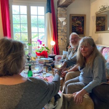 Ursula, Peter et une amie