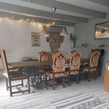 Salle à manger campagne chic