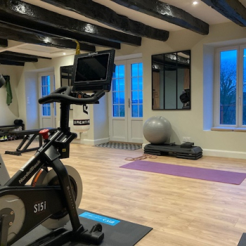 salle de sport équipée