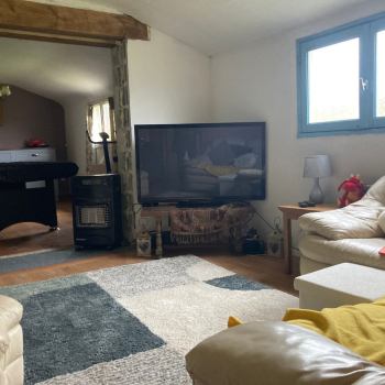 salon d'une famille anglaise