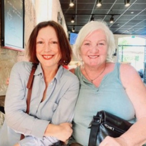 portrait d'un couple américain famille d'accueil en nouvelle aquitaine