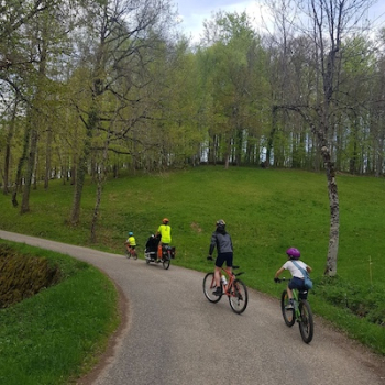 balades à vélo chez Rebecca et James, immersion linguistique